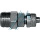 Male conical fitting 1/4 "tube Ø 8 x 10
