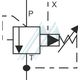 Válvulas de limitação de pressão para montagem com flange REM