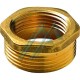 Brass 1 "1/4 female 3/4" male hex reducer figure 241