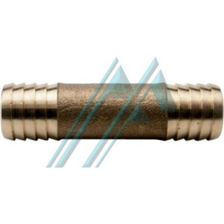 Sleeve for connecting 3/8 "hoses and 11 mm. Brass tube