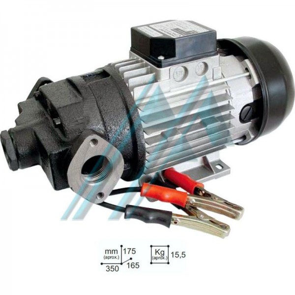 AG90 24 VDC 70 - 80 l/min selbstansaugende und selbstansaugende Pumpe mit  Schalter - Hidraflex