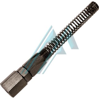 Swivel female for 4 x 6 1/4 "threaded polyamide and polyurethane tube