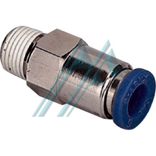 Clapet anti-retour &Oslash; 8 filetage 1/4" PCVC