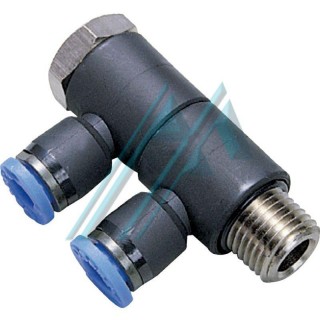 Adjustable fitting PGL G 2 1/8 "thread and tube &Oslash; 6
