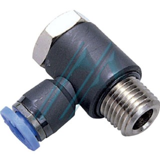 Raccord réglable PGL G1 1/4" filetage et tube Ø 6