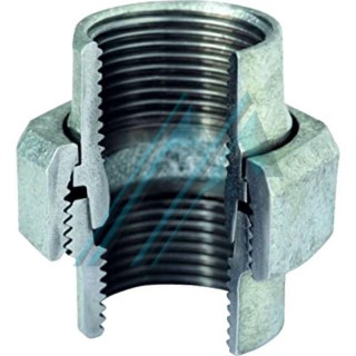 1 "1/2 female 1" 1/2 female galvanized detachable coupling Figure 340