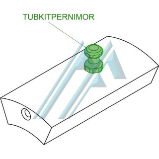 Kit de 8 unidades de tetones para mordazas