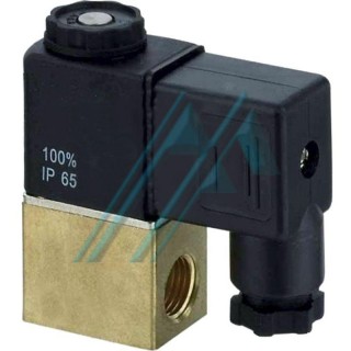 2-way 2-position solenoid valve 1/8 "thread N / C AC 220 V