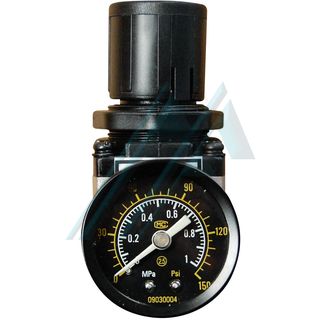 1/4 "pressure regulator with gauge