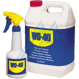 多用途 WD-40 5 升瓶和喷雾器