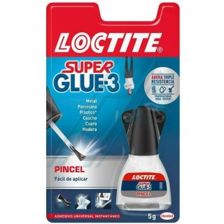 Loctite super glue con pincel 5 gramos