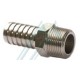 Male threaded fitting 1/4" conical gas hose barb