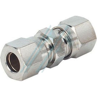 Raccord droit DIN 2353 pour tube Ø 10 mm extérieur série lourde