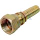 ORFS compression fitting for ORFS locknut female thread 11/16" for hose R1, R2 Ø 8 mm inside or gauge 5 or 5/16".