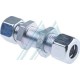 Conector de passagem de topo Ø 38 S completo DIN 2353