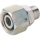 Adaptador rosca macho 1/4" a tuerca loca con rosca hembra 3/8" BSP