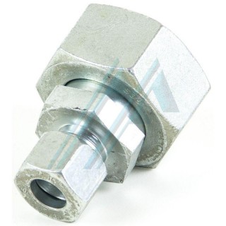 DIN 2353 reduction of external Ø tube 6 mm to metric swivel nut 8L