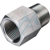 1/2" BSP 60° male thread extension to 1/4" BSP fixed female thread
