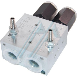 Double brake valve with hydraulic release LHK 22 G-21-.../...