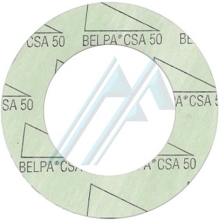 Gasket for 1.5 mm thick flange with external Ø 107 mm and internal Ø 60 mm