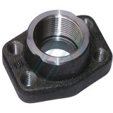 Against flat flange without gasket 1" 6000 PSI