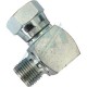 Square elbow at 90° male 1/4" BSP thread with 60° cone