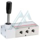 Pneumatisches 3-Stellungs-Hebelventil S9-511-E-1/4".