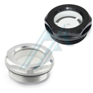 Indicatore di livello dell'olio con filettatura maschio da 3/8".
