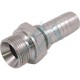 Press fitting fixed male 1/8" BSP R1, R2 and 4SP inner diameter 3 mm