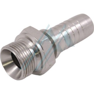 Fixed male press fitting 1"1/4 BSP R1, R2 and 4SP inner Ø 25.4 mm