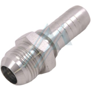 9/16 "JIC外螺纹压缩接头，适用于软管内径为7.9毫米的情况。