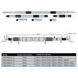 2-Kontakt-Innenmikrometerbereich 1000 - 2000 mm