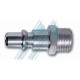 Conector macho rosca 3/8" 