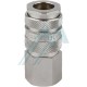 Universal quick coupling 1/4" female thread