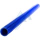 Straight silicone tube blue 80X1000