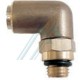 Cotovelo giratório 90°C rosca M-14X150 para tubo de poliamida ou poliuretano OD 12 mm