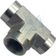 1" BSP threaded fixed female stamping tee