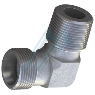 Raccordo a gomito 90&deg;C per tubo &Oslash; esterno 6mm