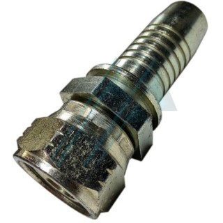 Cylindrical nut 3/8" BSP with reverse seating cone 30° R1, R2 and 4SP