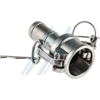 Raccord femelle Camlock pour tuyau 3/4".