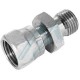 Adaptador de rosca fêmea 3/8" BSP para rosca macho 13/16" ORFS