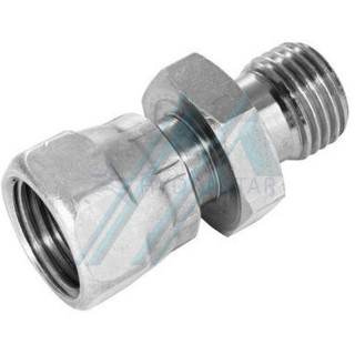 Adapter female thread 5/8" BSP to male thread 1" ORFS