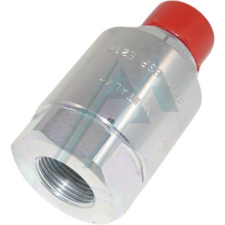 1" male thread swivel fitting with 60° cone and 1" female thread