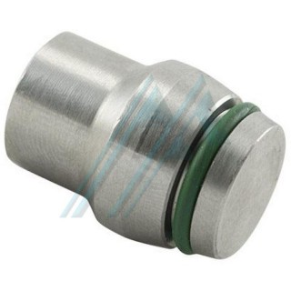 Closing plug with inner cone Ø 25 mm for rigid steel pipe