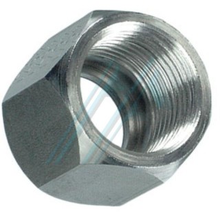 Tuerca hembra rosca hembra 9/16" JIC para tubo Ø exterior 10 mm