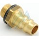 Quick coupling male part with 3/8" male thread flow rate 1,000 l/min