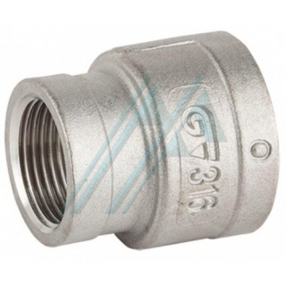 Adattatore di riduzione filetto femmina 1/4" filetto femmina 1/8"