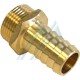 Hose coupling with male thread 1/2" for hose Ø 12 mm