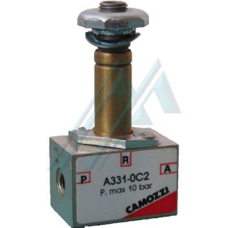Solenoid valve for compressed air 3 ways 2 positions normally closed