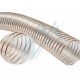 Polyurethane (PU) hose with copper-plated steel spiral Ø 100